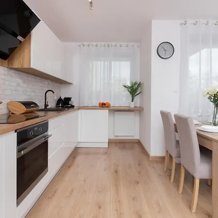 Bright Apartment With Private Garden And Accepting Pets By Noclegi Renters Gdansk Exterior photo